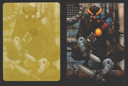 2012 DC Comics The New 52 Base Card Printing Plate 1/1 #55 Talon Yellow   - TvMovieCards.com
