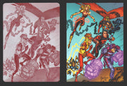 2012 DC Comics The New 52 Base Card Printing Plate 1/1 #56 Teen Titans Magenta   - TvMovieCards.com