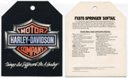 1989 Harley Davidson FXSTS Springer Softail Things Are Different Dealer Hang Tag   - TvMovieCards.com