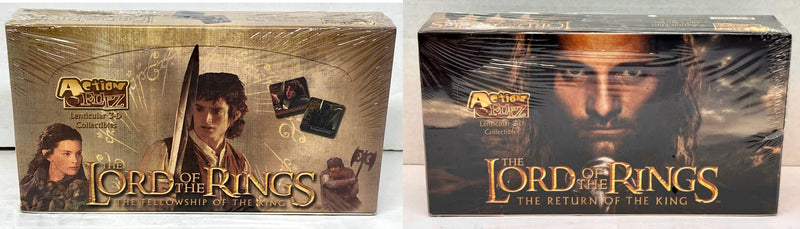 2003 Lord of the Rings Return of the King / Fellowship Action Flipz Trading Card Box