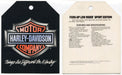 1989 Harley Davidson FXRS-SP Lower Rider Sport Edition Dealer Hang Tag   - TvMovieCards.com