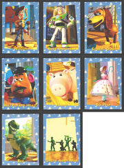 1995 Skybox Toy Story Series 1 Disney Movie 8 Rookie Card Set Buzz Woody - TvMovieCards.com
