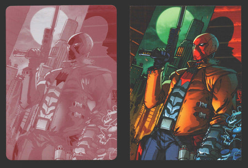 2012 DC Comics The New 52 Base Card Printing Plate 1/1 #42 Red Hood Magenta   - TvMovieCards.com