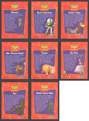 1995 Skybox Toy Story Series 1 Disney Movie 8 Rookie Card Set Buzz Woody - TvMovieCards.com