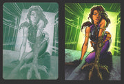 2012 DC Comics The New 52 Base Card Printing Plate 1/1 #59 Voodoo Cyan   - TvMovieCards.com