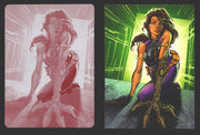 2012 DC Comics The New 52 Base Card Printing Plate 1/1 #59 Voodoo Magenta   - TvMovieCards.com