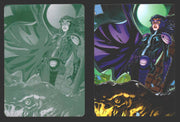2012 DC Comics The New 52 Base Card Printing Plate 1/1 #28 Huntress Cyan   - TvMovieCards.com