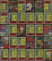 The Simpsons Vintage Trading Card Set 88 Cards Topps 1990 TV Show - TvMovieCards.com