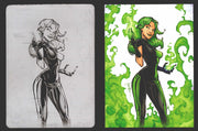 2012 DC Comics The New 52 Base Card Printing Plate #19 Fire 1/1 Black - TvMovieCards.com