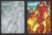 2012 DC Comics The New 52 Base Card Printing Plate #45 Rocket Red Cyan - TvMovieCards.com