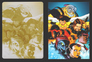2012 DC Comics The New 52 Base Card Printing Plate 1/1 #32 Legion Lost Yellow   - TvMovieCards.com