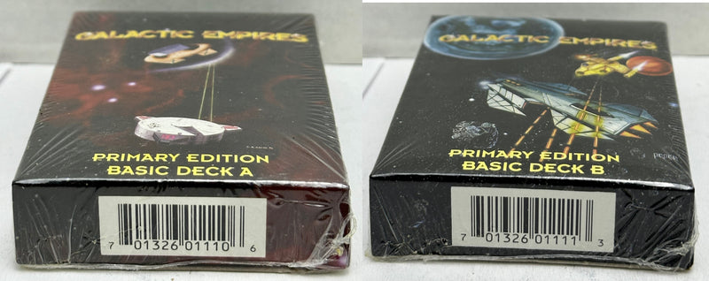 Galactic Files Primary Edition Series II Collectible Card Game Decks A & B   - TvMovieCards.com