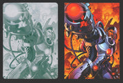 2012 DC Comics The New 52 Base Card Printing Plate 1/1 #14 Cyborg Black   - TvMovieCards.com