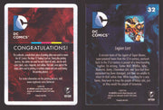 2012 DC Comics The New 52 Base Card Printing Plate 1/1 #32 Legion Lost Magenta   - TvMovieCards.com