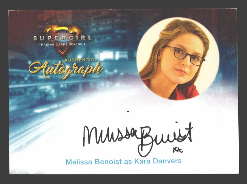 Supergirl Season 1 Melissa Benoist as Kara Danvers Autograph Card Limited MB1 - TvMovieCards.com