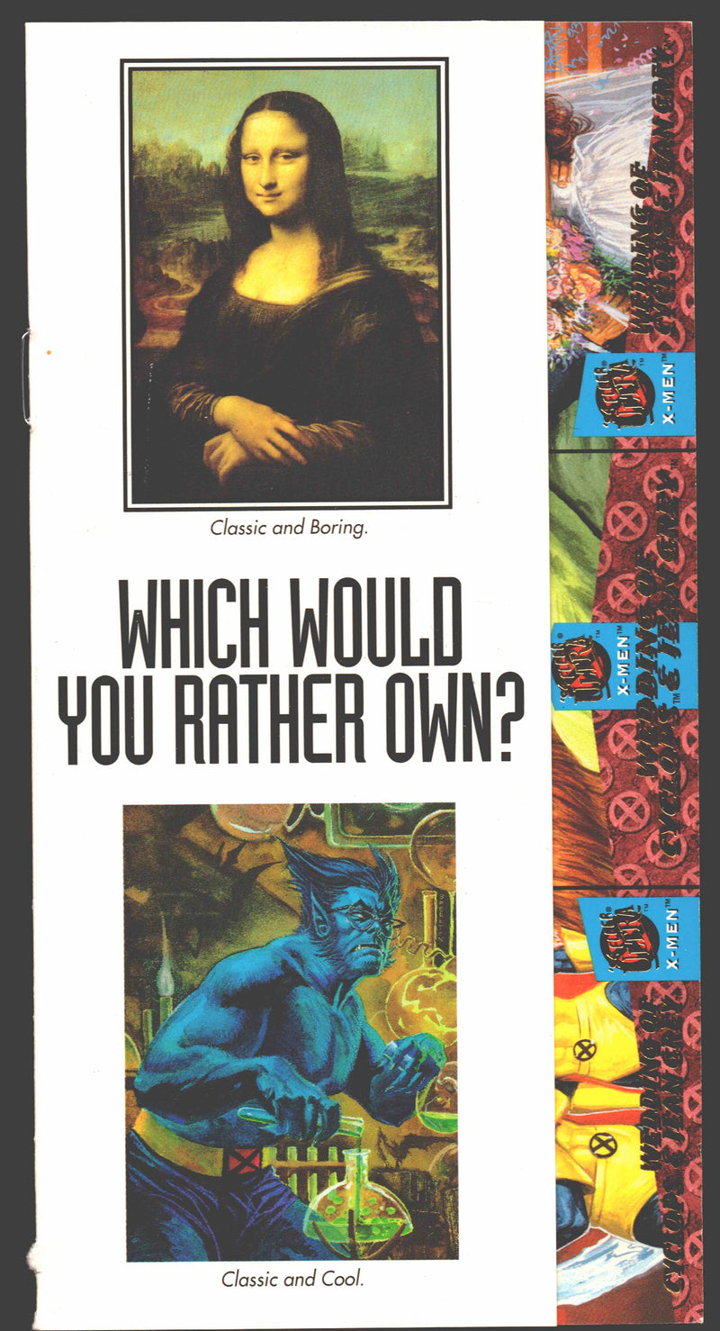 1994 Fleer Ultra X-Men Uncut Print Coupon Ultraprint & (3) X-Factor Promo Cards