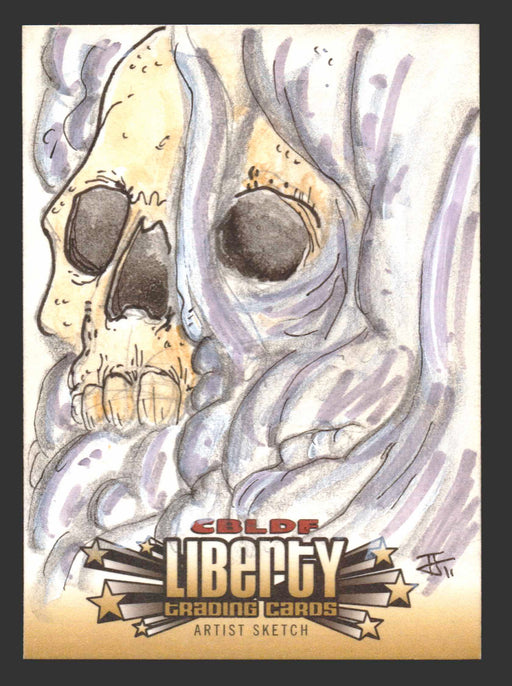 2011 CBLDF Comic Book Legal Defense Fund Liberty Artist Sketch Trading Card - TvMovieCards.com