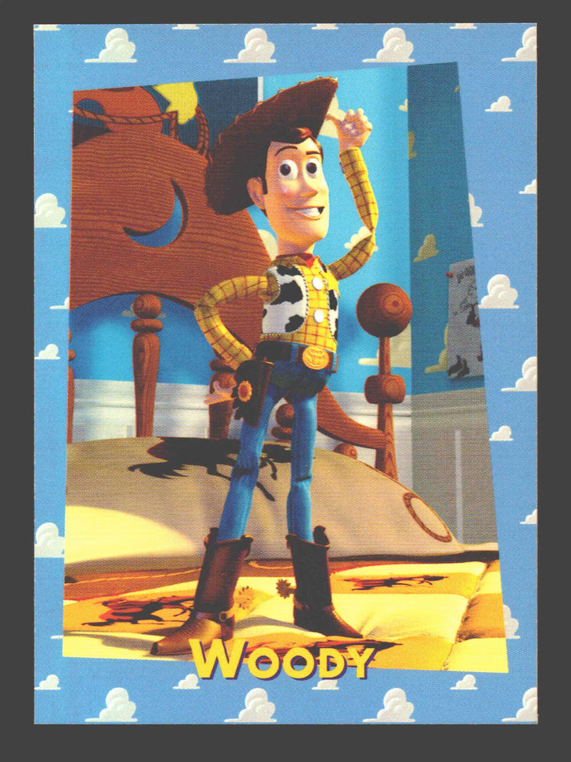 Toy Story Series 1 Disney Movie Woody #31 Rookie Card Skybox 1995