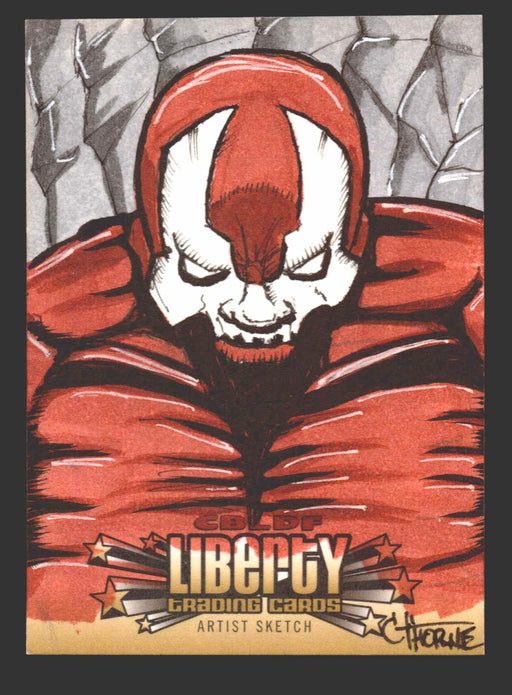 2011 Cryptozoic CBLDF Liberty Artist Sketch Trading Card by Chris Thorne   - TvMovieCards.com