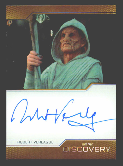 2025 Star Trek Discovery Season 5 Robert Verlaque Incentive Box Autograph Card - TvMovieCards.com