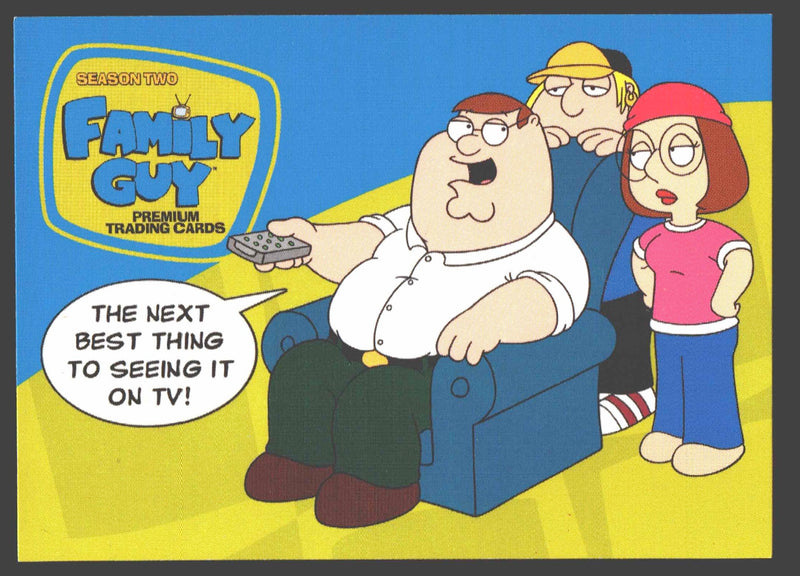 2005 Family Guy TV Show Season 2 Promo Card P1 Inkworks