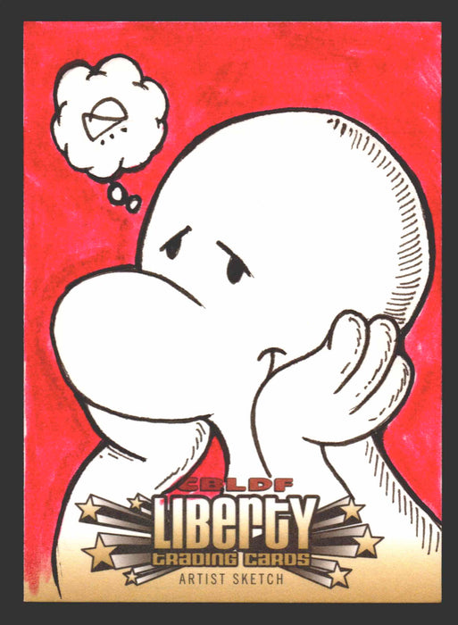 2011 CBLDF Comic Book Legal Defense Fund Liberty Artist Sketch Trading Card   - TvMovieCards.com