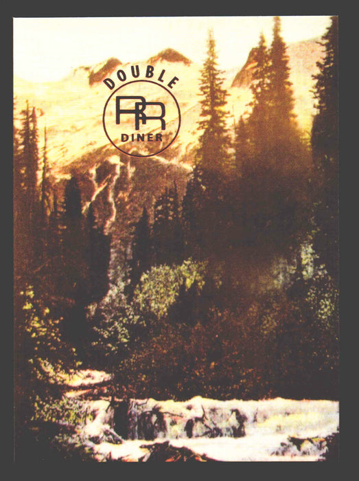 2025 Twin Peaks Log Lady Chronicles Case Topper Double R Dinner Menu Card - TvMovieCards.com