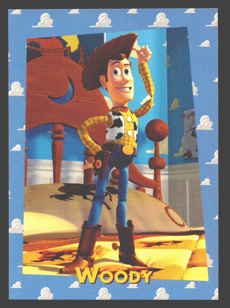 Toy Story Series 1 Disney Movie Woody #31 Rookie Card Skybox 1995