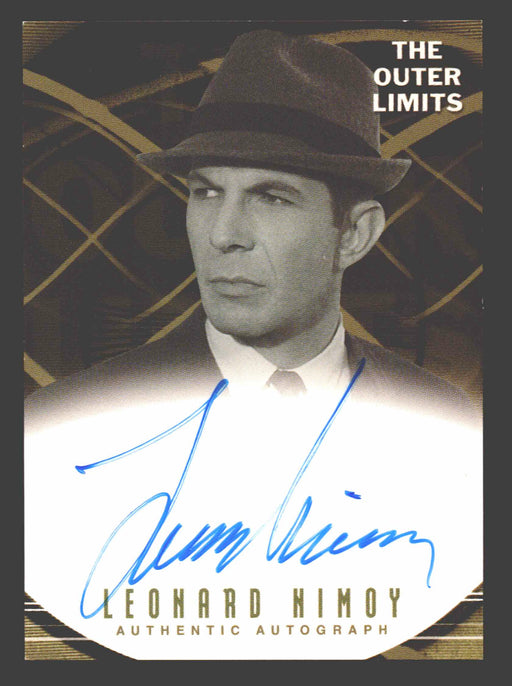 Outer Limits Premiere Autograph Card A3 Leonard Nimoy as Judson Ellis - TvMovieCards.com