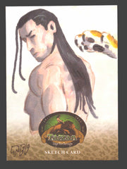 Tarzan 100th Anniversary Artist Sketch Trading Card Cryptozoic - TvMovieCards.com