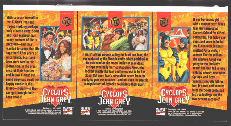 1994 Fleer Ultra X-Men Uncut Print Coupon Ultraprint & (3) X-Factor Promo Cards