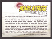 2013 Mars Attacks Invasion Kickstarter Miniatures Game Promo Card - TvMovieCards.com