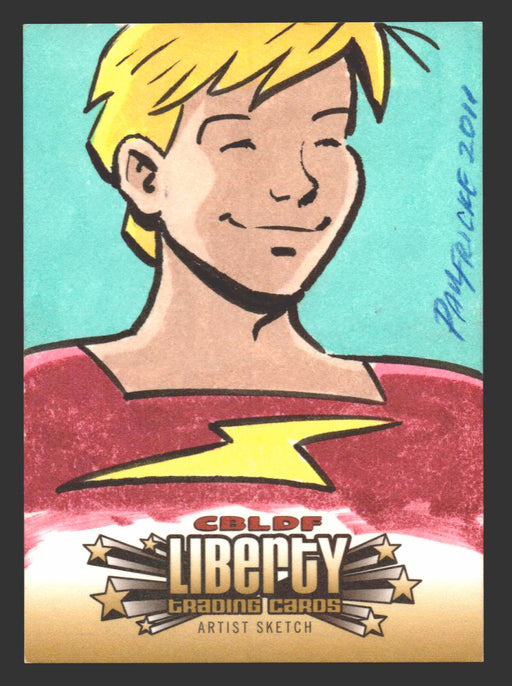 2011 Cryptozoic CBLDF Liberty Artist Sketch Trading Card by Paul Fricke - TvMovieCards.com