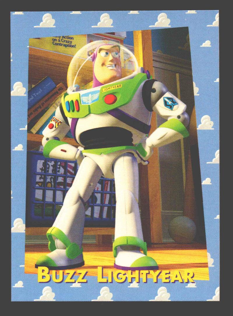 1995 Skybox Toy Story Series 1 Disney Movie 8 Rookie Card Set Buzz Woody - TvMovieCards.com