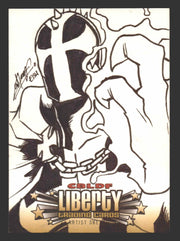 2011 Cryptozoic CBLDF Liberty Artist Sketch Card by Remy "Eisu" Mokhtar - TvMovieCards.com