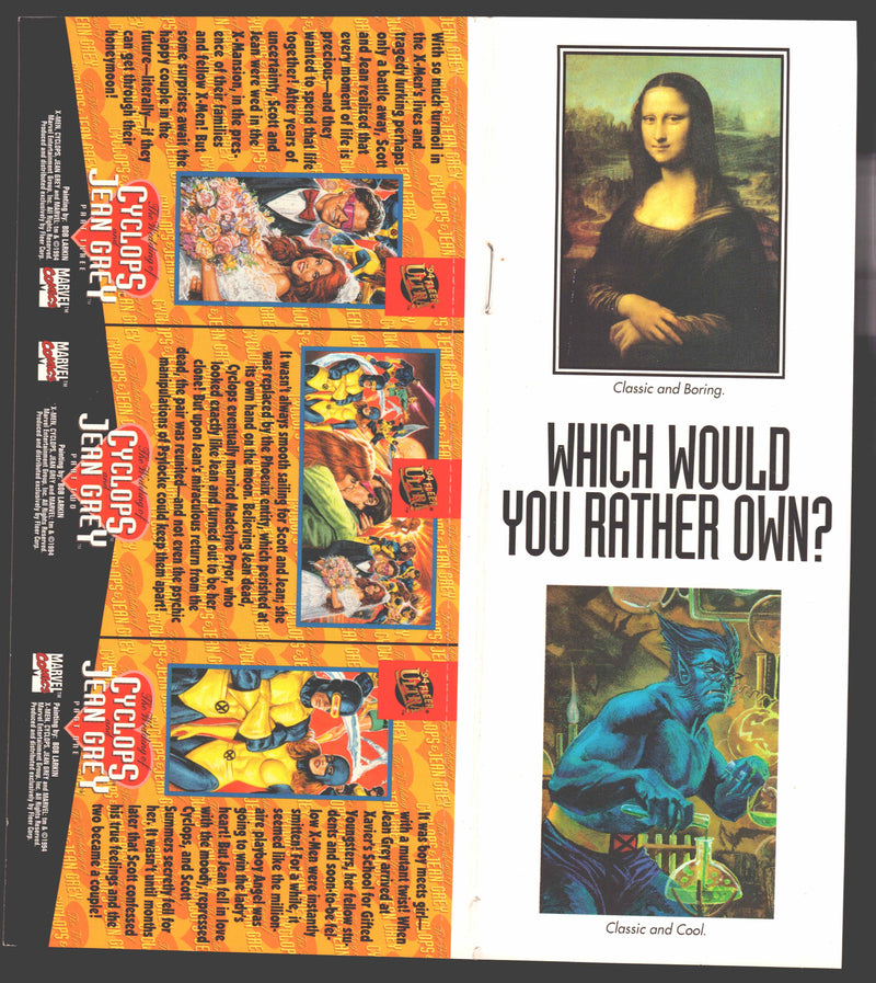 1994 Fleer Ultra X-Men Uncut Print Coupon Ultraprint & (3) X-Factor Promo Cards