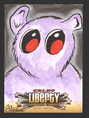 2011 Cryptozoic CBLDF Liberty Artist Sketch Trading Card by Chris Thorne   - TvMovieCards.com