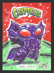 2018 Crypt kins Sketch Trading Card by Gerald de Dios Convention Exclusive - TvMovieCards.com