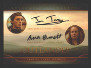 Outlander Season 5 JTAB Jon Tarcy & Anna Burnett Dual Autograph Card - TvMovieCards.com