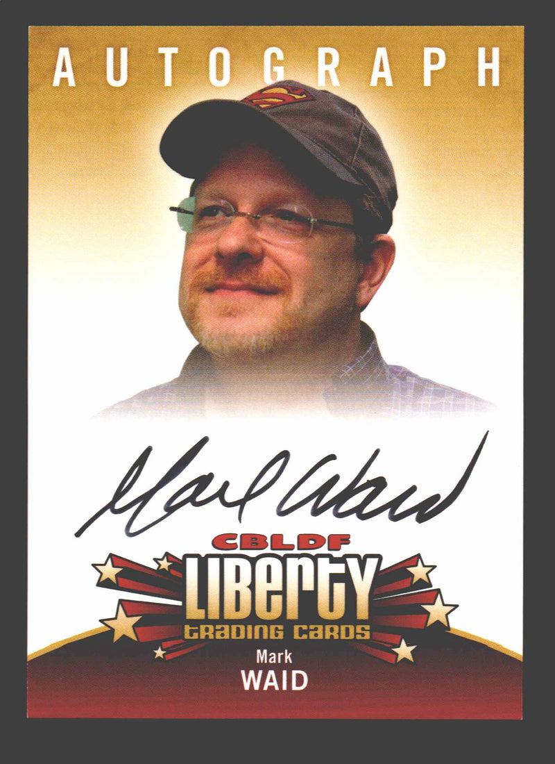 2011 Cryptozoic CBLDF Liberty Artist Mark Waid Autograph Card - TvMovieCards.com