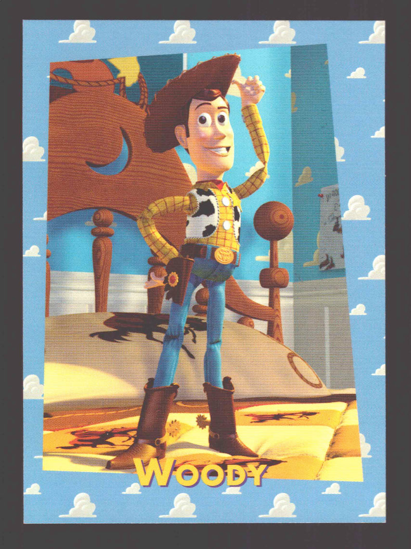 Toy Story Series 1 Disney Movie Woody #31 & Buzz Lightyear #32 Rookie Card Skybox