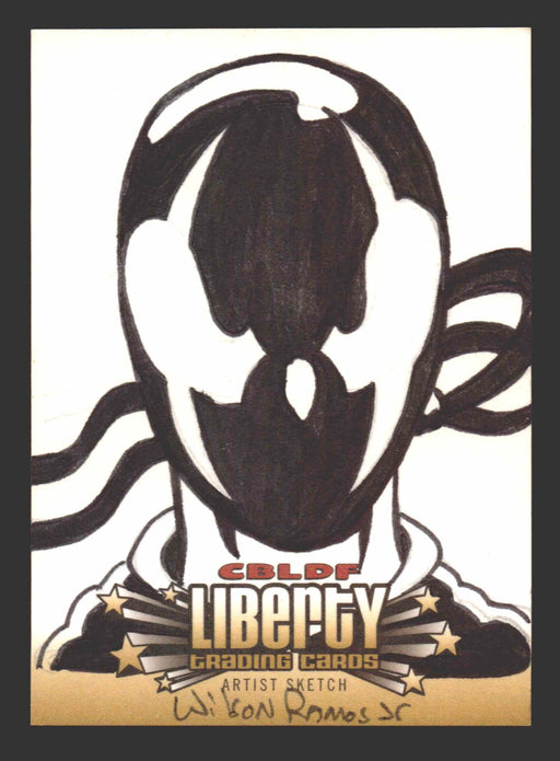 2011 CBLDF Liberty Artist Sketch Trading Card by Wilson Ramos Jr   - TvMovieCards.com