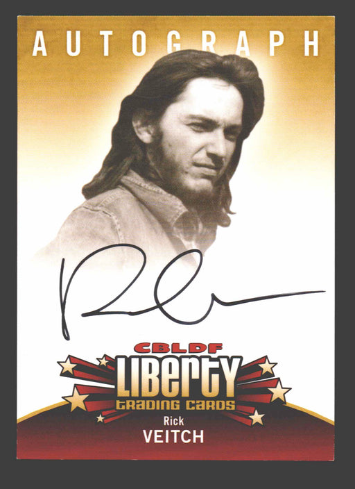 2011 Cryptozoic CBLDF Liberty Artist Rick Veitch Autograph Card - TvMovieCards.com