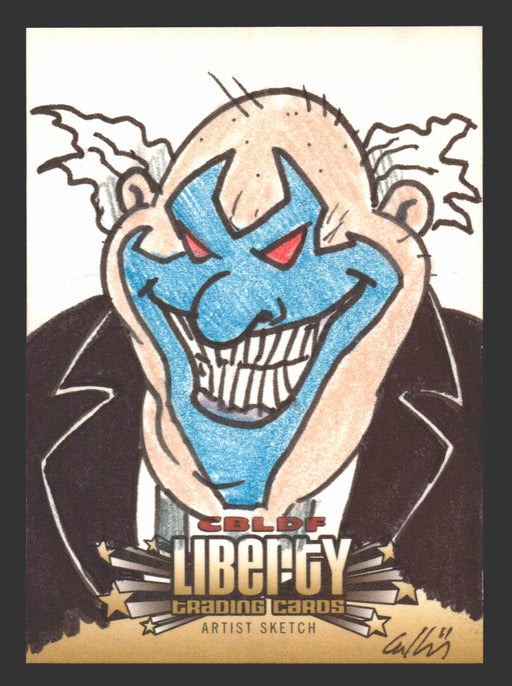 2011 CBLDF Comic Book Legal Defense Fund Liberty Artist Sketch Trading Card - TvMovieCards.com