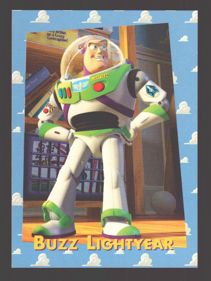 Toy Story Series 1 Disney Movie Woody #31 & Buzz Lightyear #32 Rookie Card Skybox