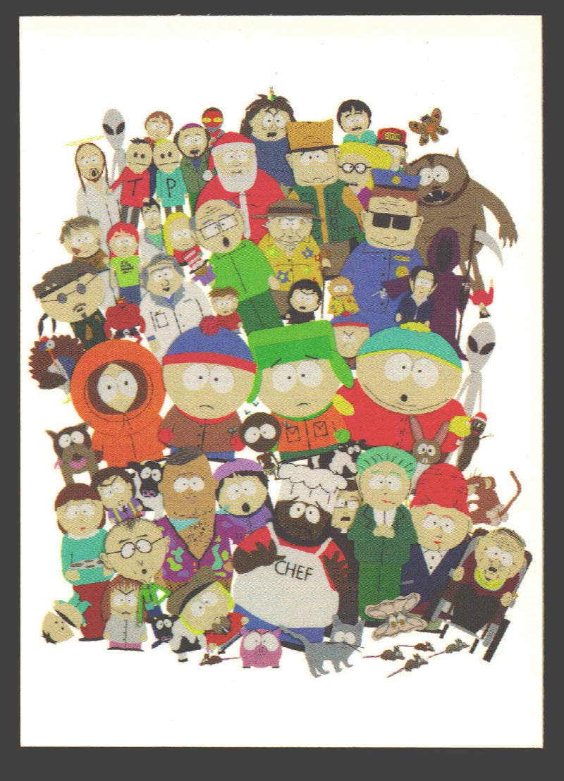 1998 Comic Images South Park Promo Card 2 of 2