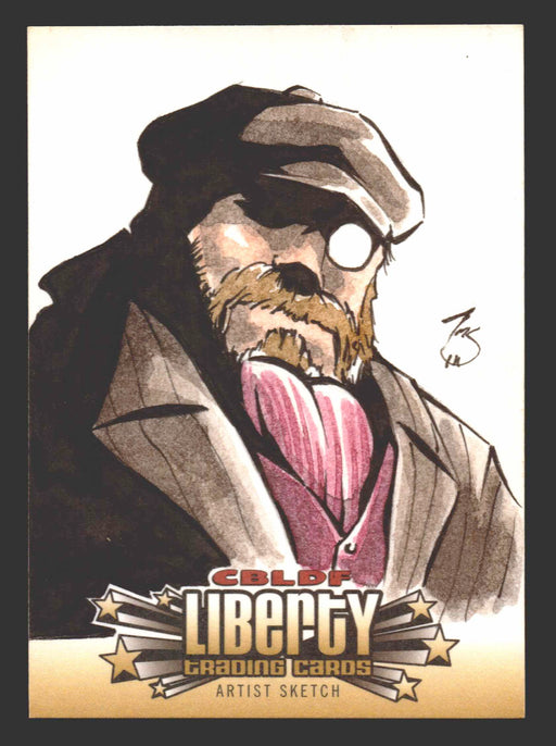 2011 CBLDF Comic Book Legal Defense Fund Liberty Artist Sketch Trading Card - TvMovieCards.com