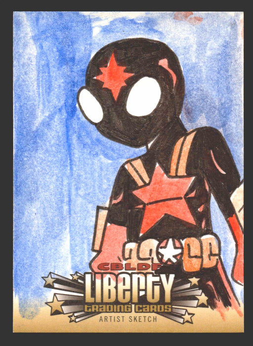 2011 CBLDF Comic Book Legal Defense Fund Liberty Artist Sketch Trading Card   - TvMovieCards.com