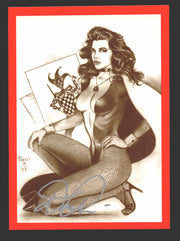1994 Vampires and Vixens Don Paresi Signed Trading Card #56 Joke's On You - TvMovieCards.com