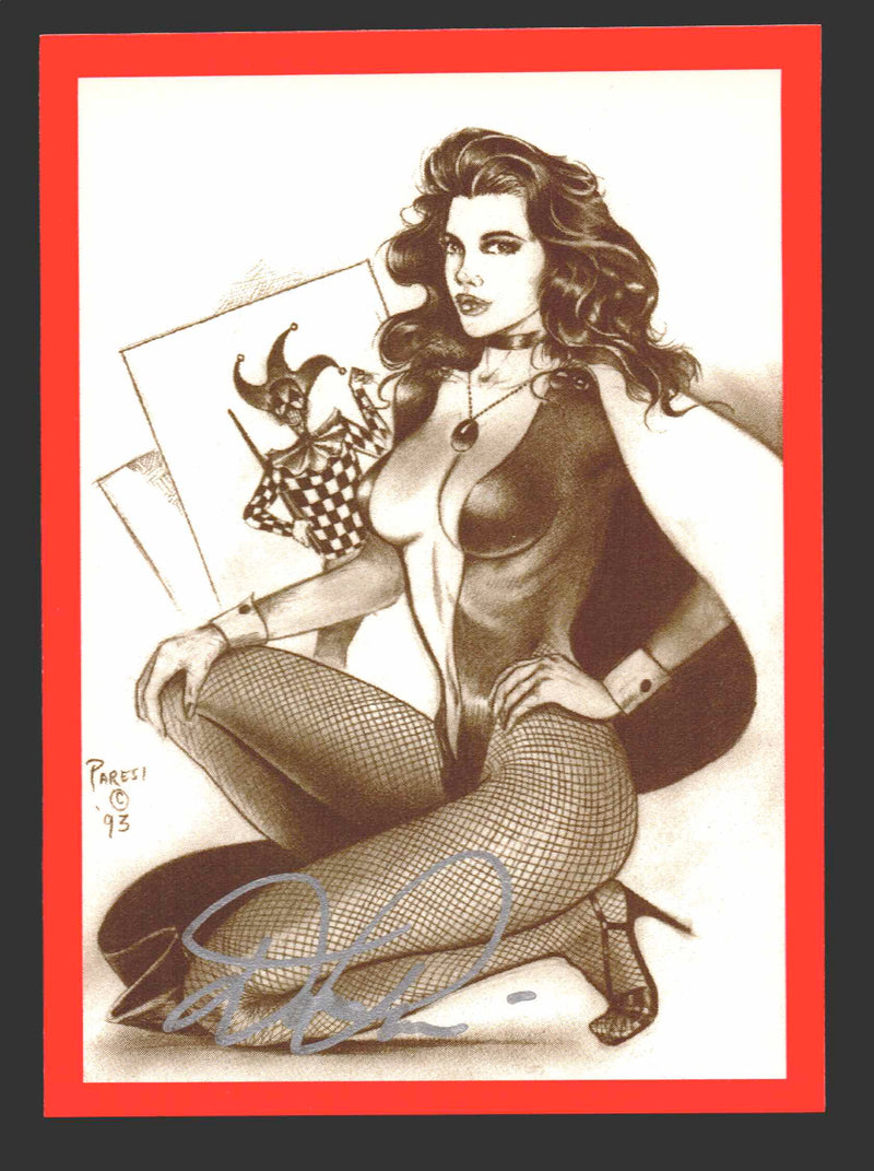 1994 Vampires and Vixens Don Paresi Signed Trading Card #56 Joke's On You - TvMovieCards.com